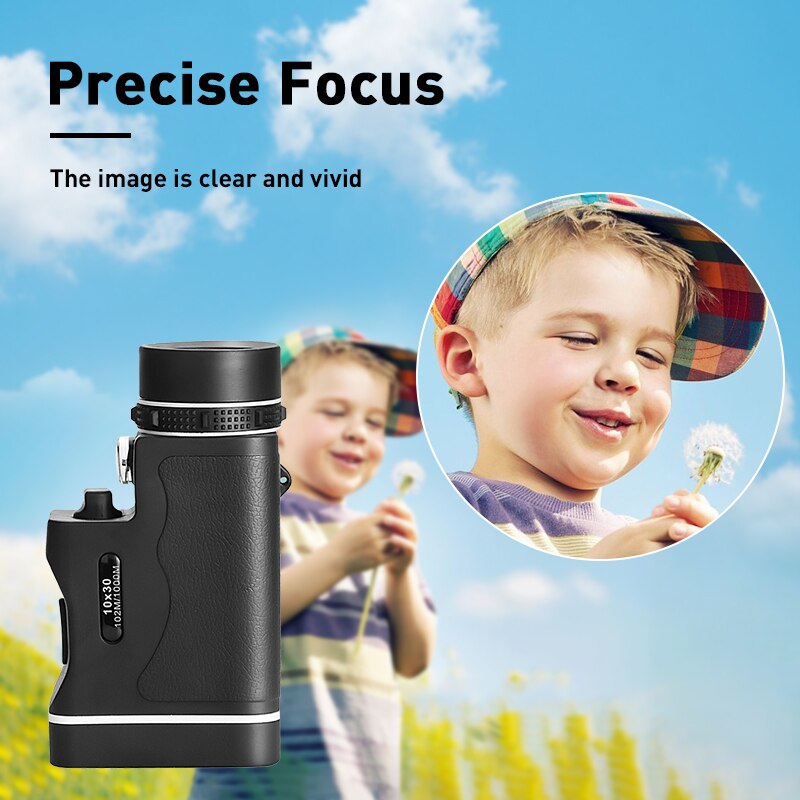 Multifunctional Spotting Telescope Portable Pocket Telescope Outdoor Children's Telescope Wild Adventure Compasses For Hiking