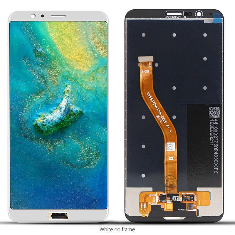 Originale Per Huawei Honor V10 Display LCD Touch Screen Digitizer Assembly Per Il 5.99 pollici Honor V10 BKL-AL20 BKL-AL00 Con Telaio