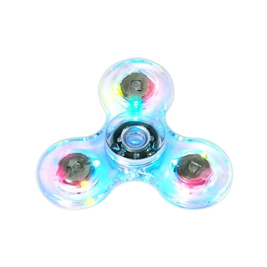 Juguete Spinner con luz LED, juguetes antiestrés de ansiedad de alivio: Default Title