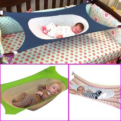Baby Infant Hammock Home Outdoor Detachable Portable Comfortable Bed Kit Camping Baby Hanging Sleeping Bed
