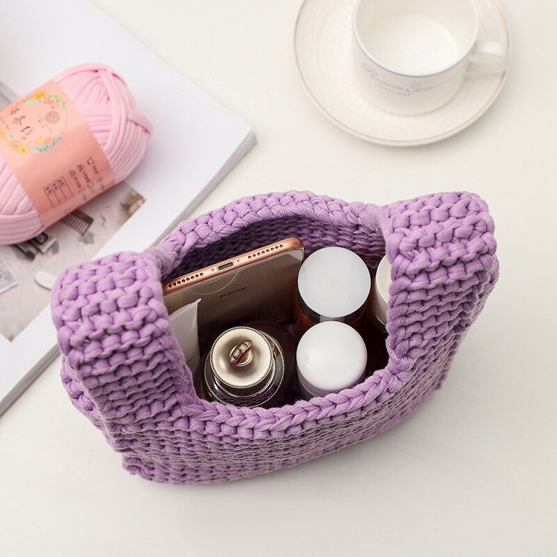 BONJEAN Handmade Materials Set DIY Bags Accessories Cute For Women GF Knitted DIY Bags Material BJ2856