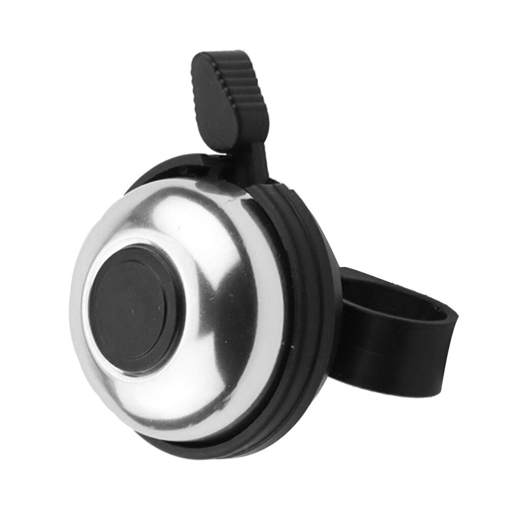 Black Bicycle Bells For Safety Cycling Bells Metal Ring Bike Bell Horn Sound Alarm Outdoor Protective Bell Ring
