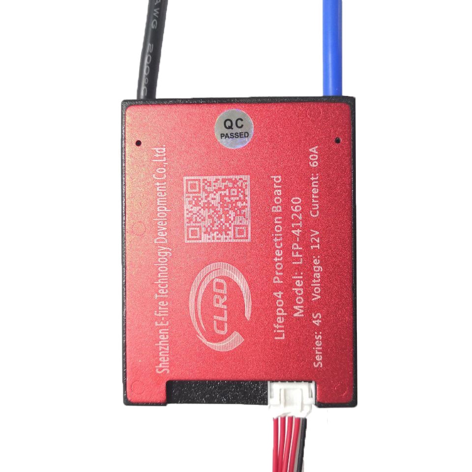 CLRD 3.2V 4S 12V LiFePo4 battery 18650 BMS 10A 15A 20A 30A 40A 50A 60A battery BMS Charging Voltage 14.4V With balance