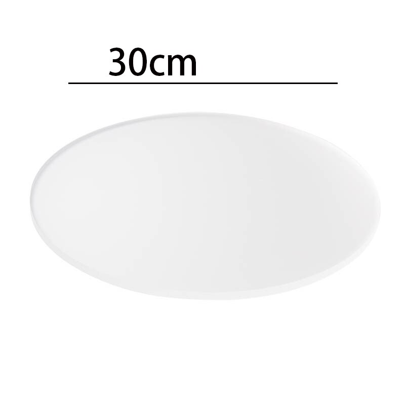 High End Restaurant Model Room Dining Table Setting Set Dinner Plate Round Acrylic Tray Mat Stainless Steel Bowl: 6