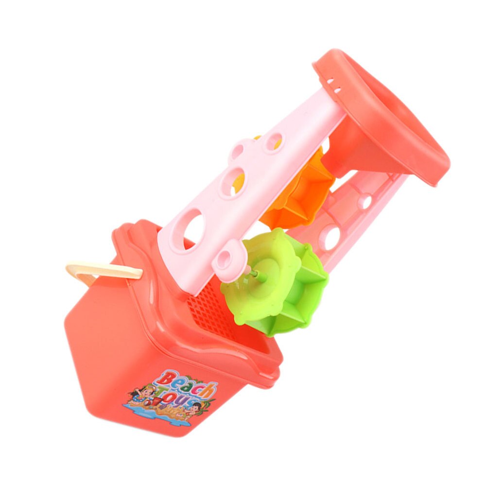 1 Set Plastic Strand Speelgoed Interactief Speelgoed Zand Emmer Schop Speelgoed Zand Klok Voor Strand Kinderen Spelen Outdoor (Blauw)