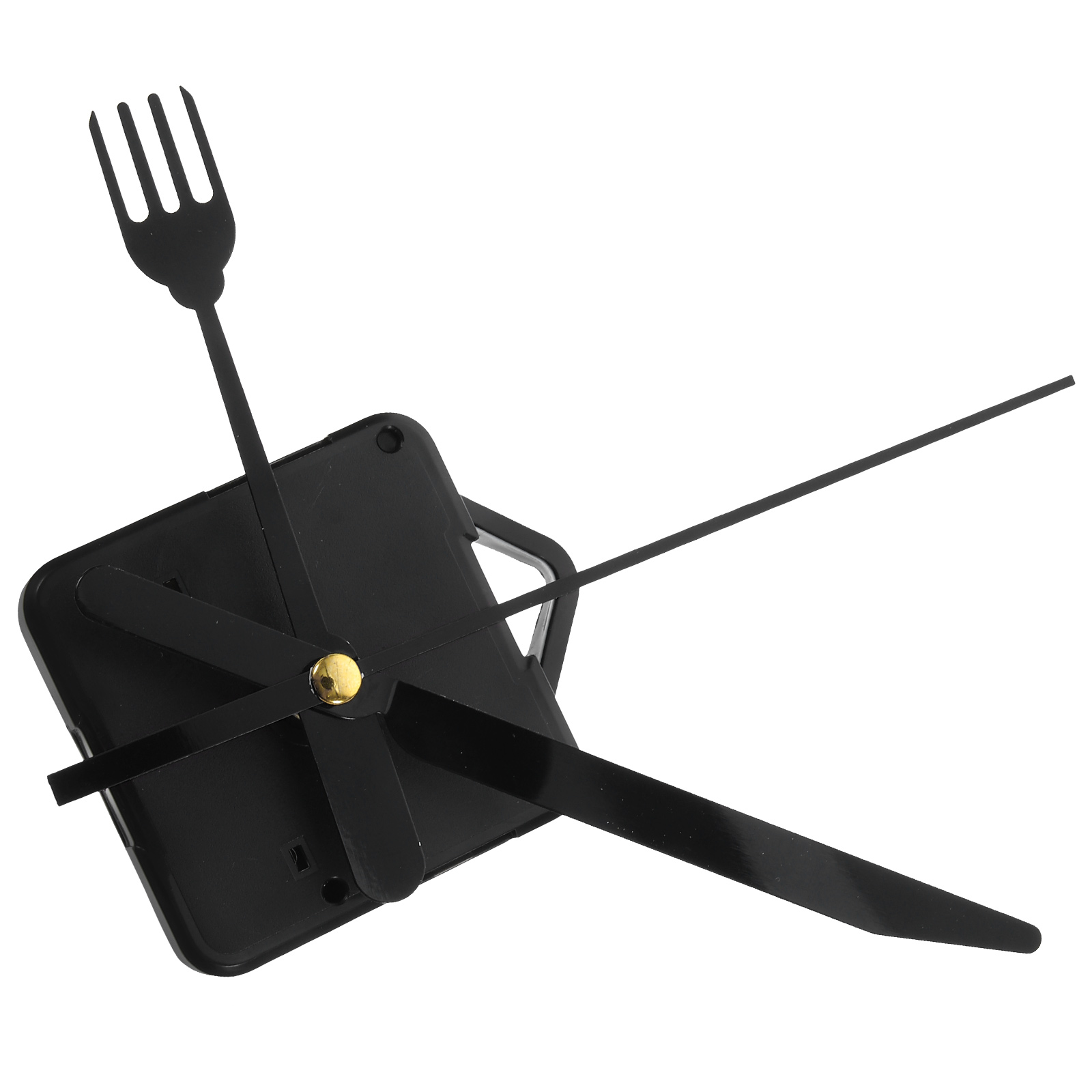 Silêncio relógio de quartzo movimento mecanismo relógio parede diy kit reparo acessórios peças substituição preto segundos relógio peças