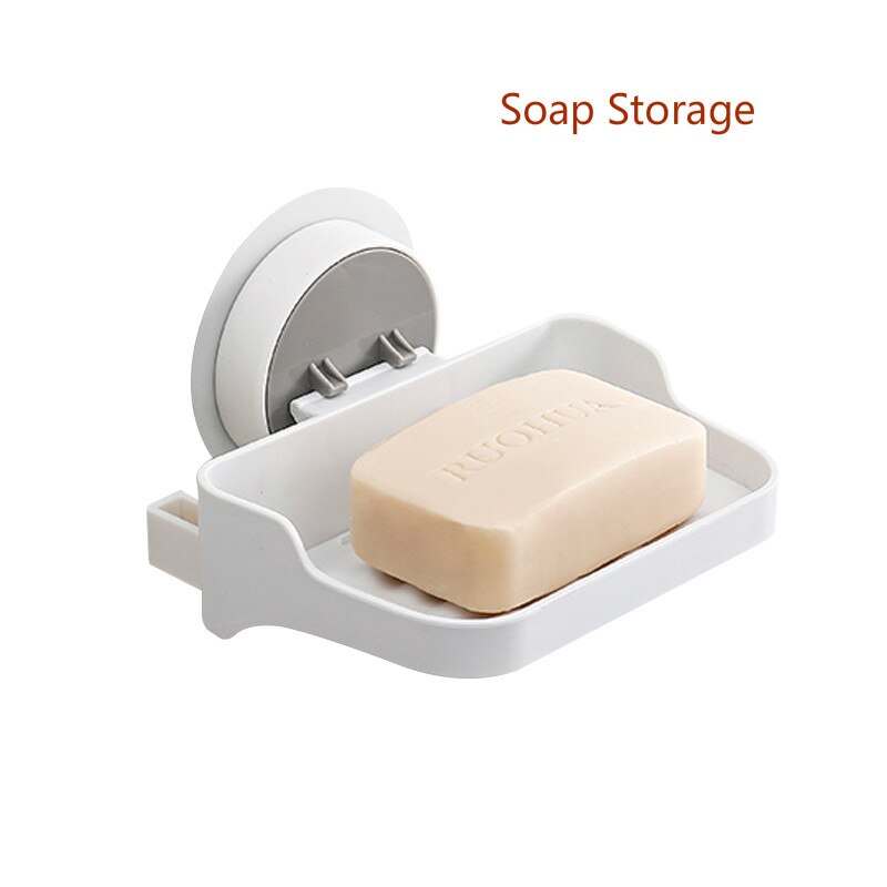 Kitchen Paper Holder Sticke Rack Roll Holder for Bathroom Towel Rack Estanterias Pared Decoracion Tissue Shelf Organizer: 1 Soap Storage