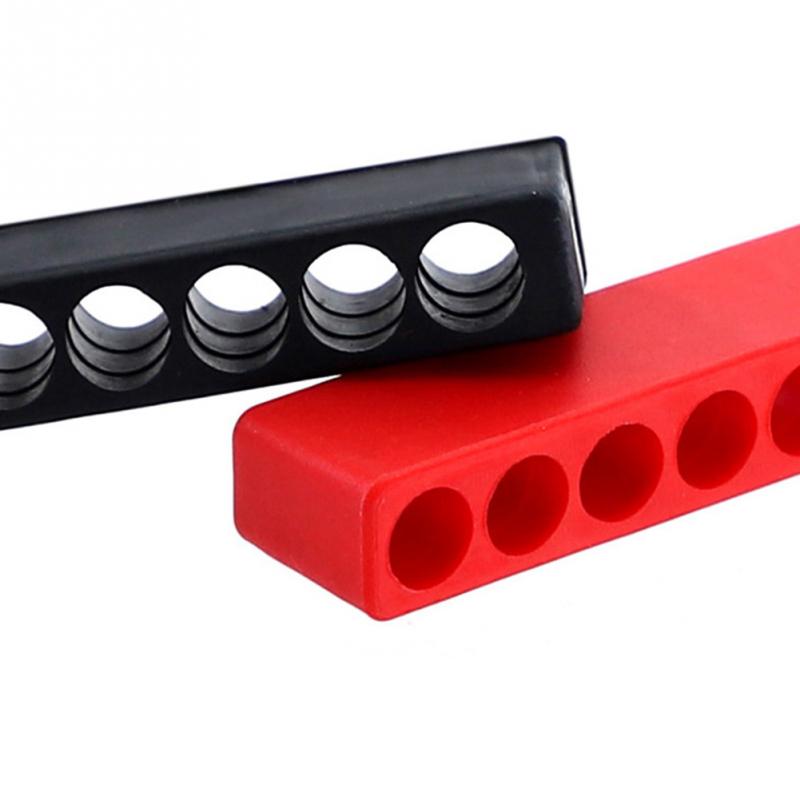 5 pezzi di Plastica Organizzatore Cacciavite di Stoccaggio ponte Cassetta Degli Attrezzi Punte A Vite Casa Risparmio di Spazio Multiuso Pratico esadecimale gambo Caso