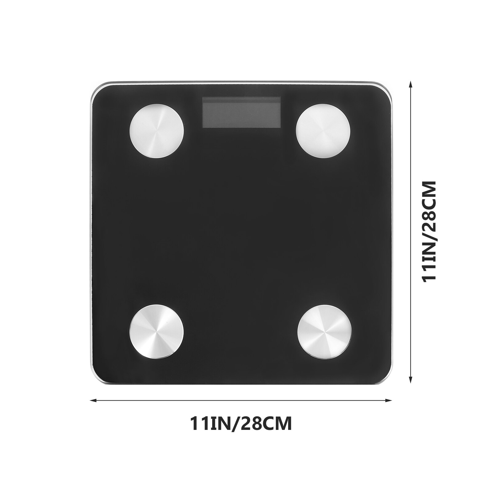 Body Fat Scale Smart Digital Bathroom Wireless Smart Phone Weight Scale APP Electronic BMI Composition Analyzer (No Battery)