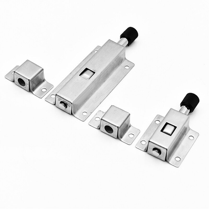 1Pcs Stainless steel Automatic latch Door Bolt Bounce Bolt Automatic spring latch Hotel/Wooden Door/Home Door Bolt Latch