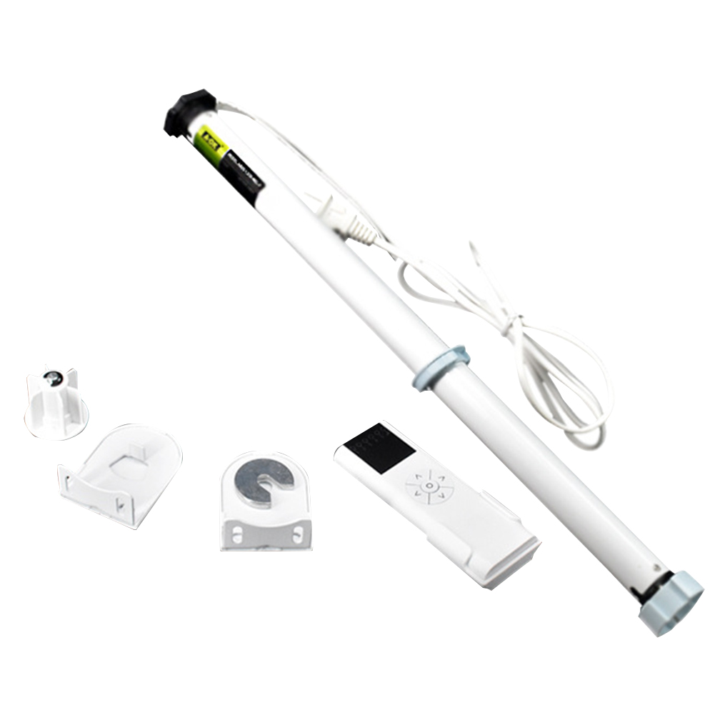 100-240V Window Remote Control Office Accessories Tubular Industrial Electric Visor Easy Install Soft Repair Roller Shade Motor