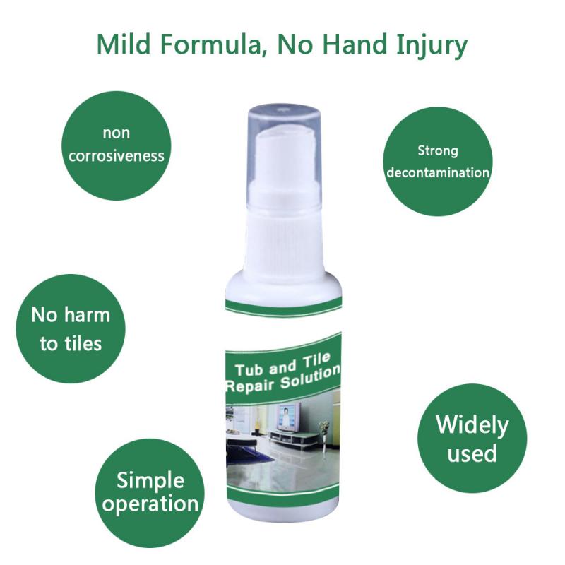 30ml Tile Scratch Remover Repair Spray Furniture Floor Repair Liquid Scratch Repair Agent Adhesives Tile Grout