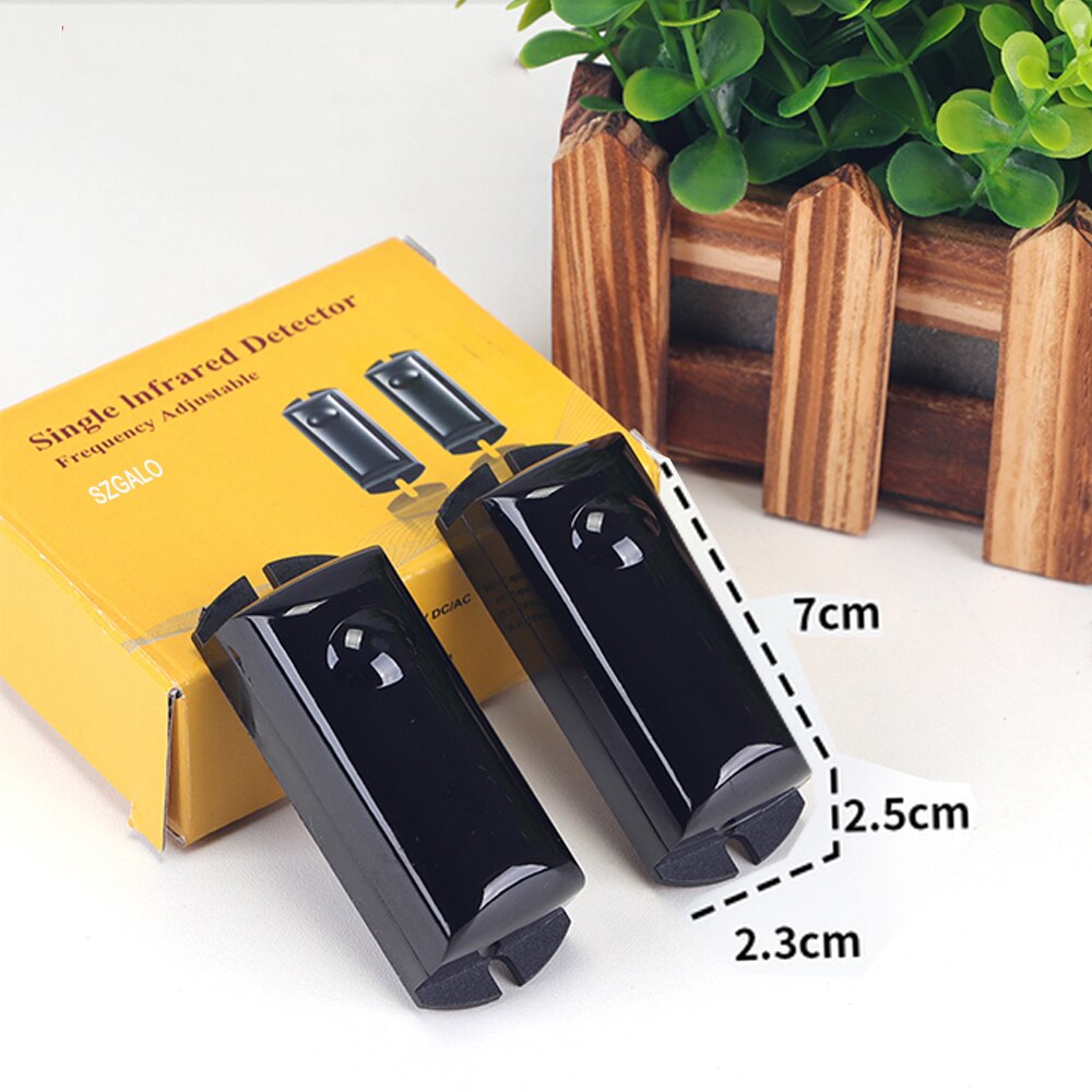 Infrared Beam Detector/IR Beam Sensor For Perimeter Protection Single Infrared Detector MINI Invisible Photocells Machine Tool