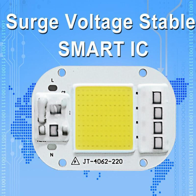 Ac 220V 20W/30W/50W Gratis Driver Cob Lichtbron Hoge Druk Led Chip