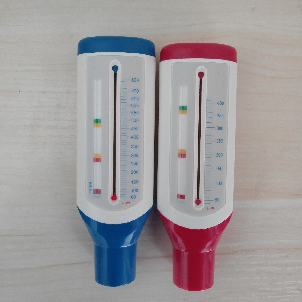 Bærbar pef voksen / børn spirometer peak speed meter ekspiratorisk peak flow meter til overvågning af lungeåndedræt funktion