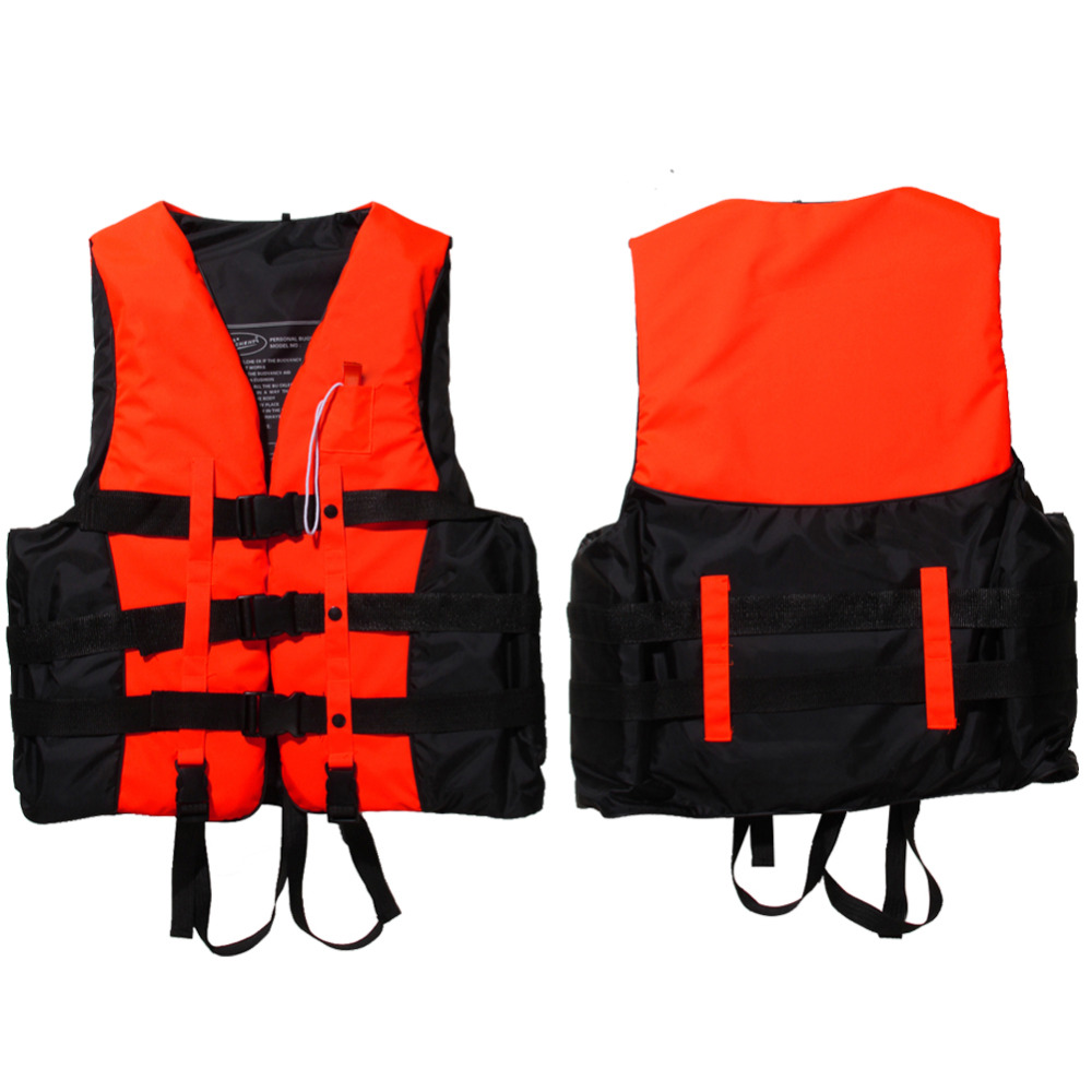 Adult Life Jacket Vest Swimwear Life Vests Jackets with Whistle for Water Sports Man Jacket Swimming Boating Drifting Jacket