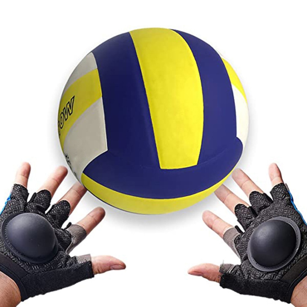 1 par Luvas Mão Luvas de Treinamento de Voleibol Voleibol Profissional Correção Tipo de Equipamento De Treinamento De Voleibol Socorros para Spor