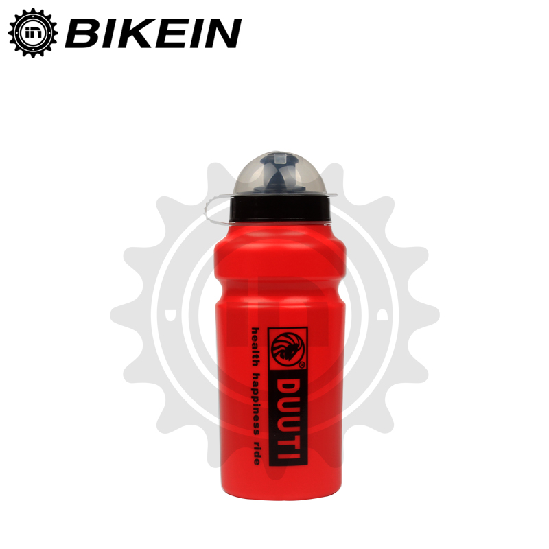 500ml cykel cykel udendørs sport drikkevarer vandflaske sølv / rød ridecykel mountainbike mtb bærbar plads kop: Rød