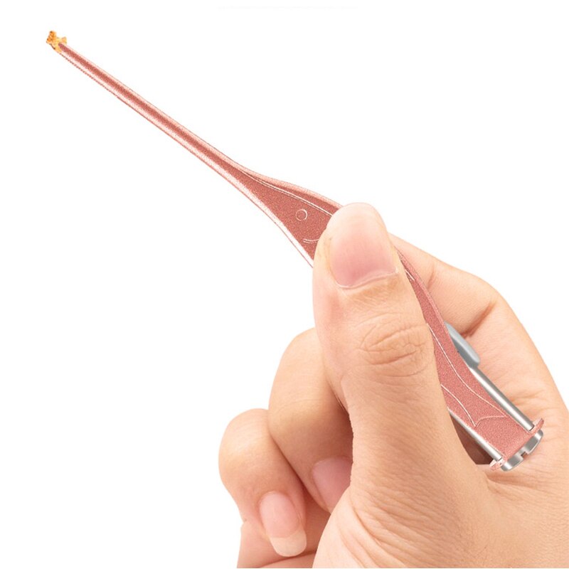Rvs Oor Wax Cleaner Led Earpick Remover Oor Pick Lepel Pincet Sn
