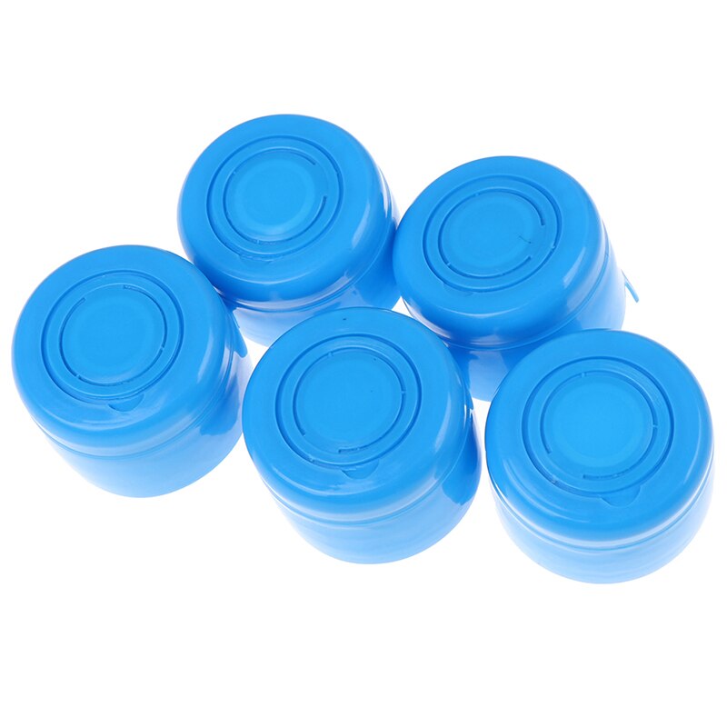 5Pcs/lot 50mm Water Bottle Snap On Lids Non Spill Reusable Replacemet Water Bottle Caps Anti Splash Peel Off Tops