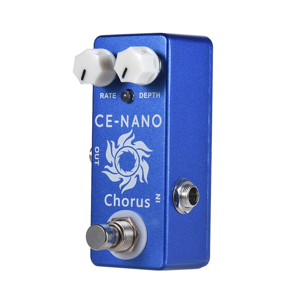 Mosky Ce-Nano Chorus Gitaar Pedaal Overdrive Multi Effecten Pedaal Voor Basgitaar Ukulele Muziekinstrumenten Sport Entertainment