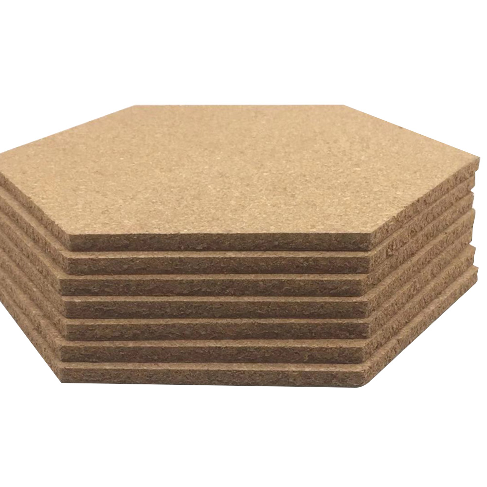 Marco hexagonal autoadhesivo para pared de oficina, tablero de corcho para dibujo, tablón de corcho, decoración de anuncios para el hogar, 4 piezas