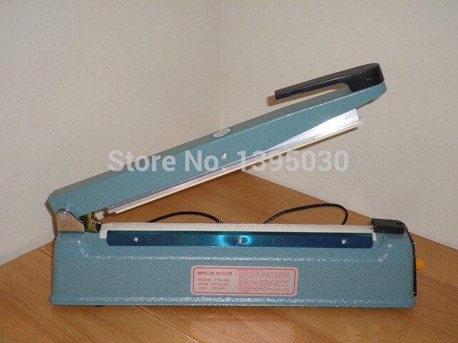 Tafel Top Impuls Bag Sealer 200mm Afdichting Lengte Sealer Machine Warmte hand Impuls Sealer