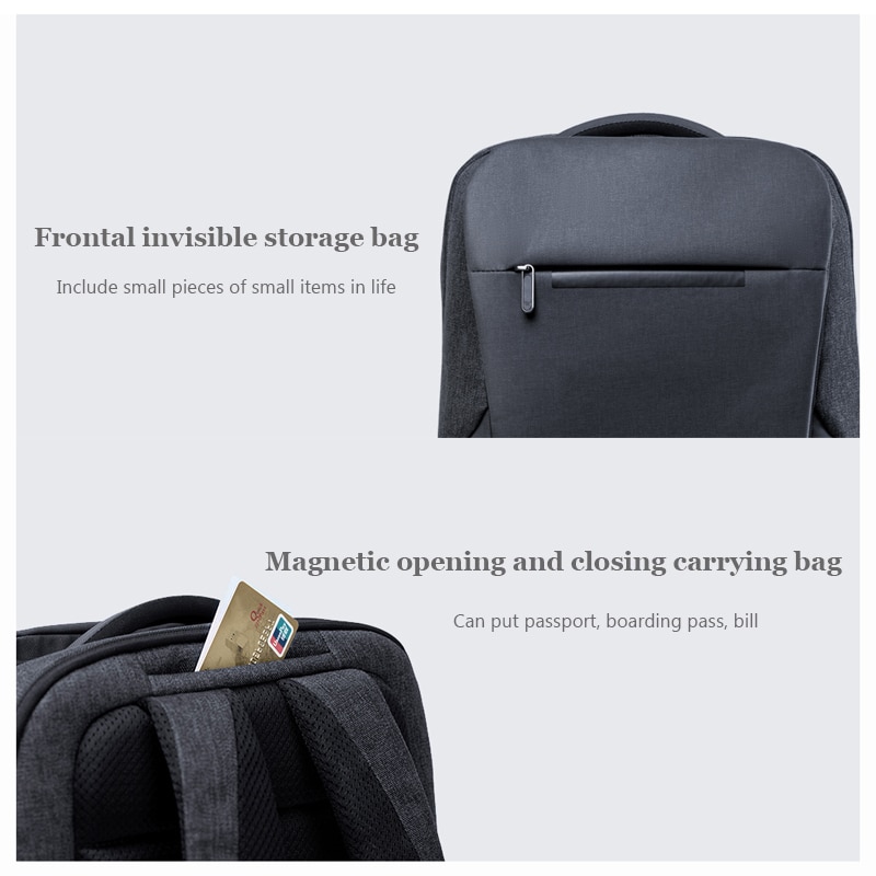 Originele Xiaomi Mi Business Multi-Functionele Rugzakken 2 Generatie Reizen Schoudertas 26L Grote Capaciteit 4 Niveau Waterdicht