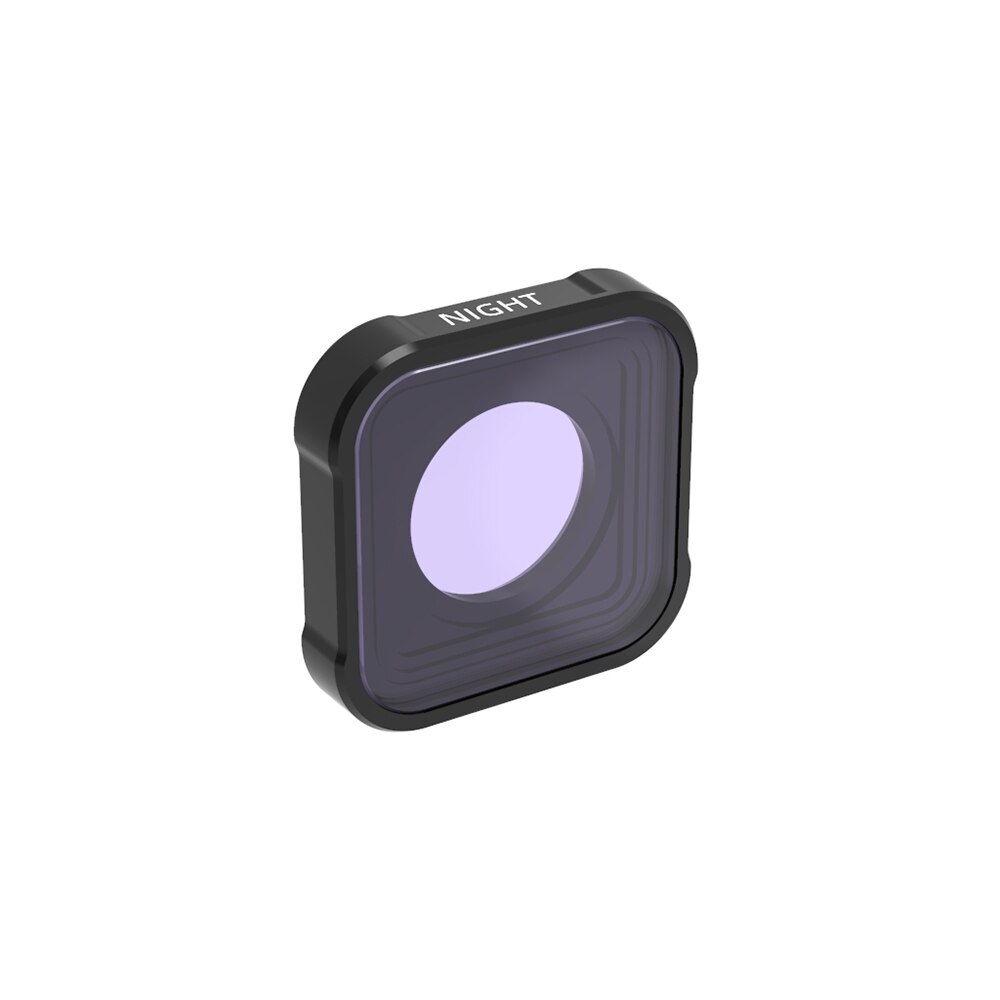 Gopro hero 9 filtros de lente de cor conjunto uv/cpl/nd4/8/16/32/64 filtros de lente para go pro hero 9 acessórios de câmera de ação preta: Night