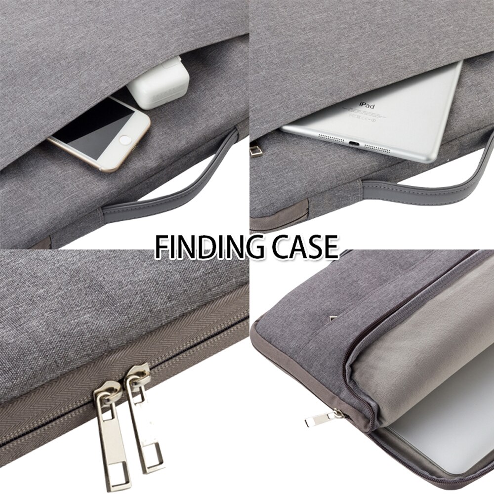 Krasbestendige laptoptas, hoes, handtas, notebooktas voor dell precision 15/ precision 5510/ 5530 laptoptas