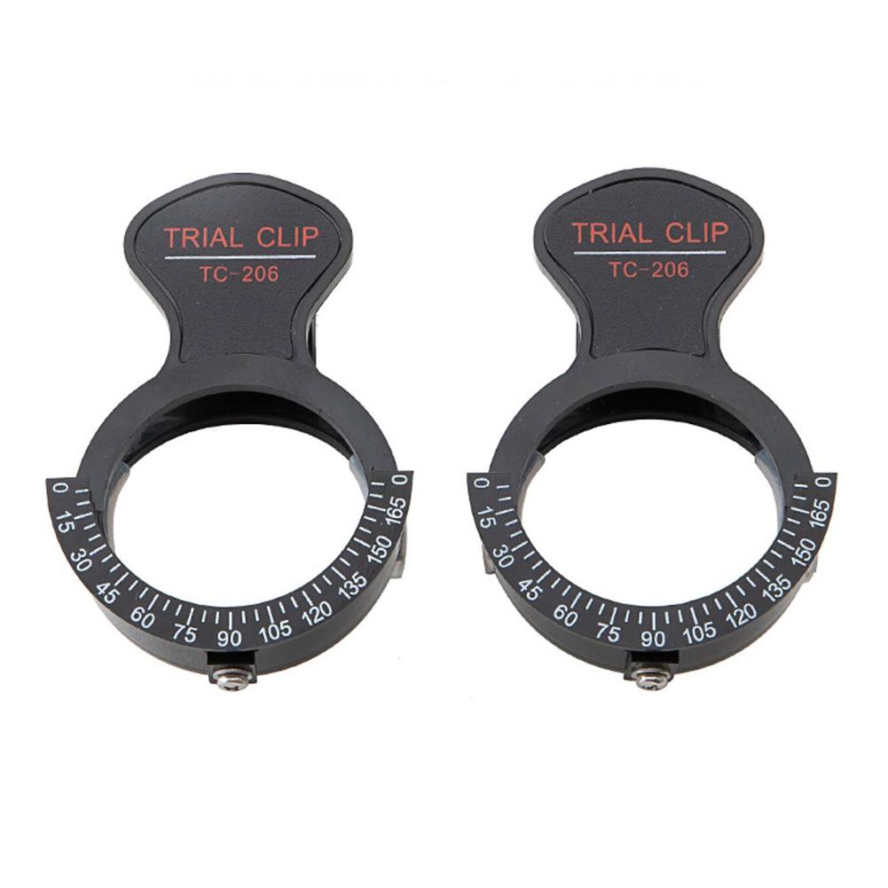 Single Eye Optical Test Frame Testing Accessories Glasses Equipment Stand Adjustable Trial Frame Clip Lens Frames Optometry: Default Title