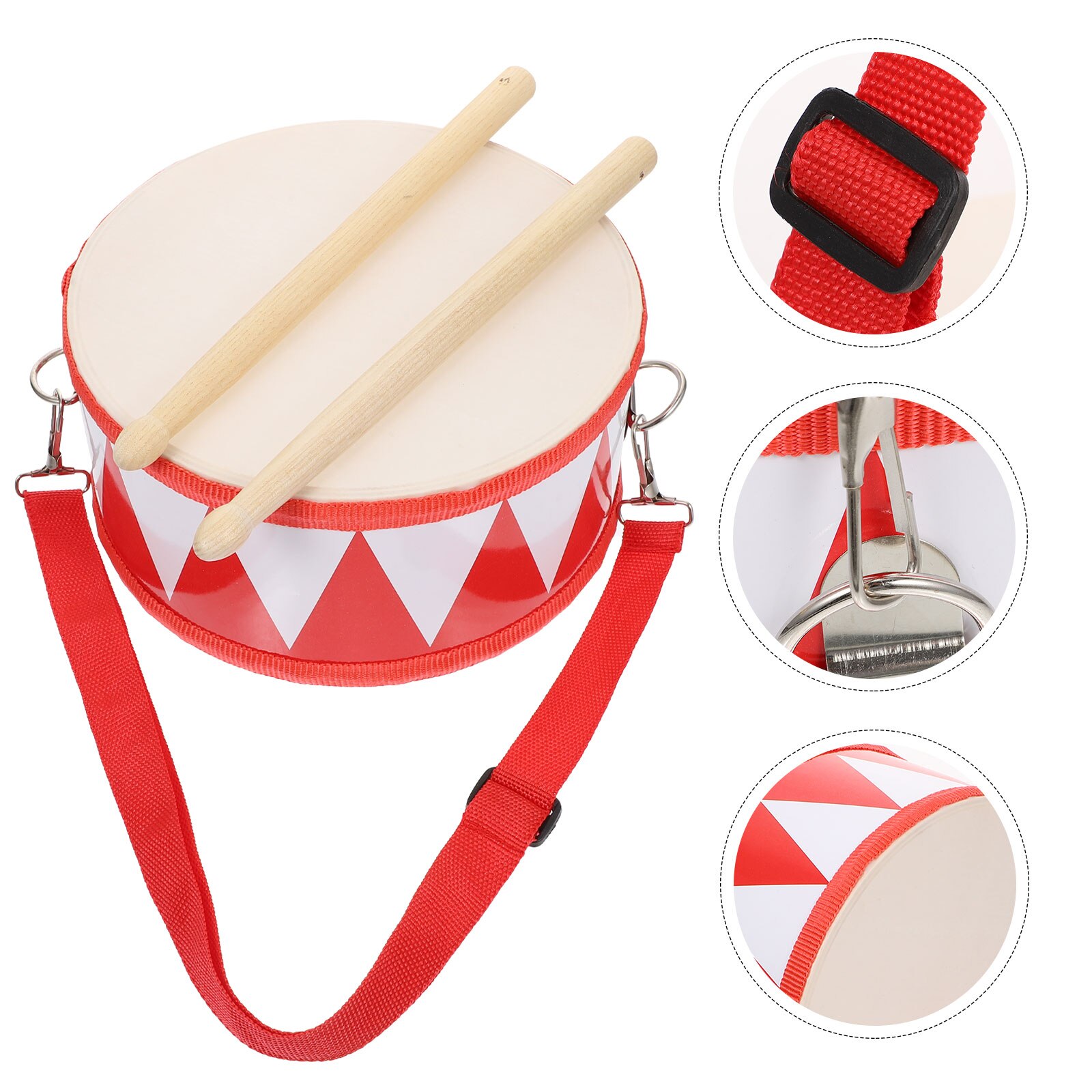 1 Set of Kids Snare Drum Snare Drum Children's Percussion Instrument for Home School Kids