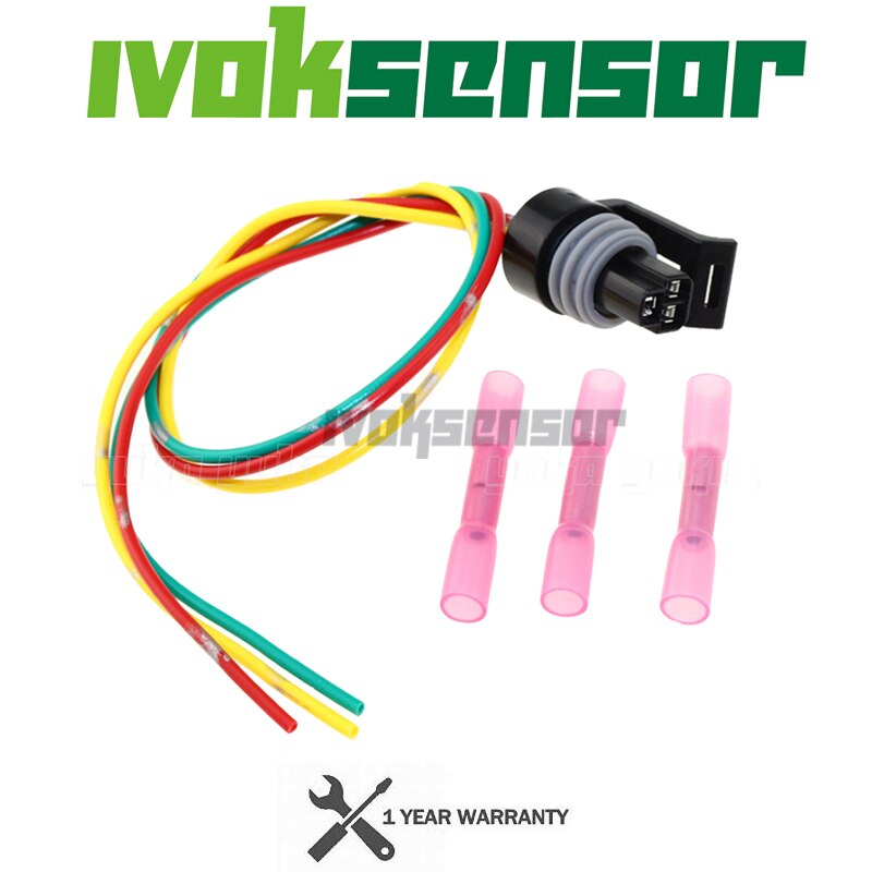 Sensor Connector Pigtail Plastic Kit Plug Parts suitable For 3-pins