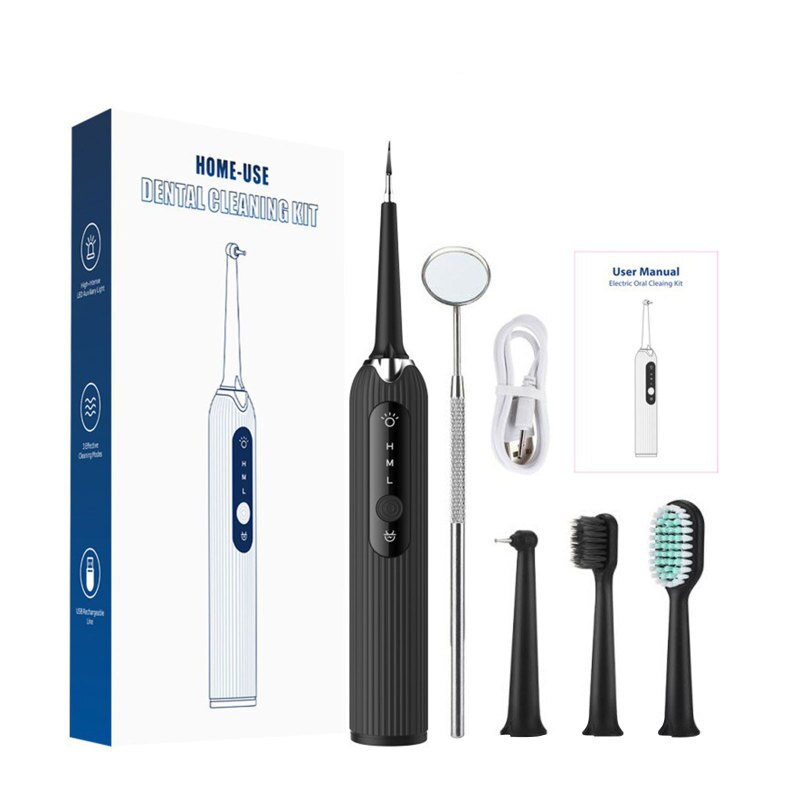 Electric Ultrasonic Dental Scaler With Toothbrush ... – Vicedeal