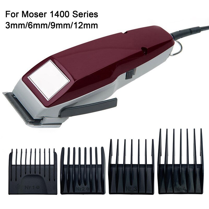 4 teile/satz Haar Clipper Grenze Kamm Ersatz Schneiden Guide Kämme Für Moser 1400