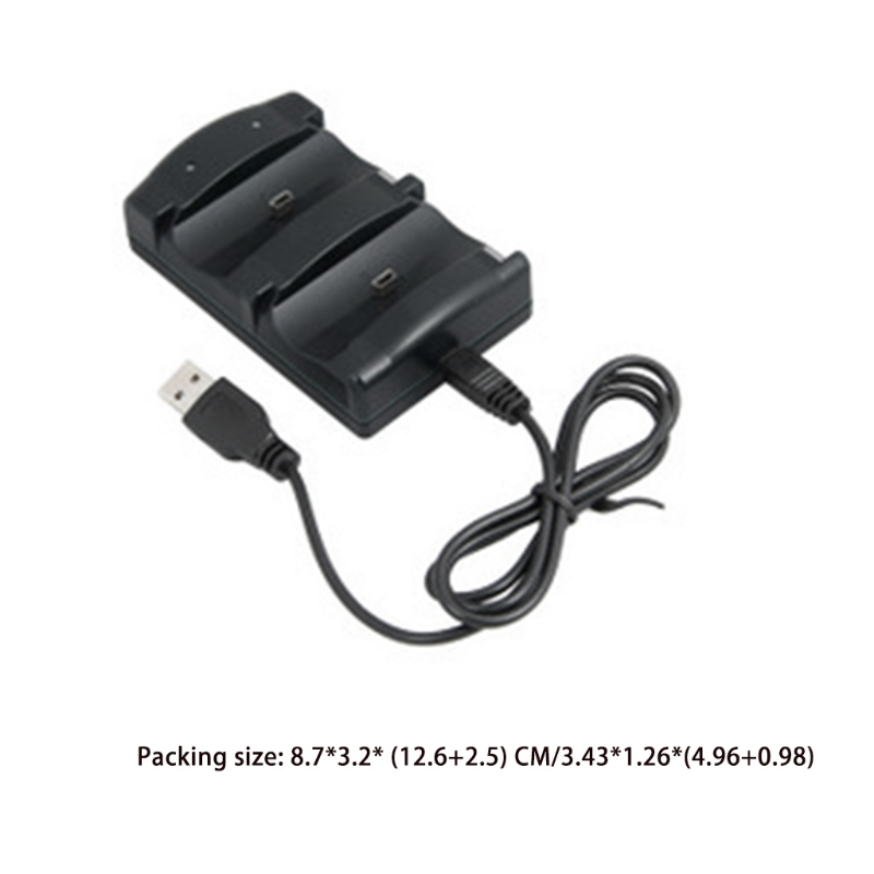 Charge Controller Charger for PS3 Controller Charger Fast Charging Station Indicator Controller Quick Safe Efficient
