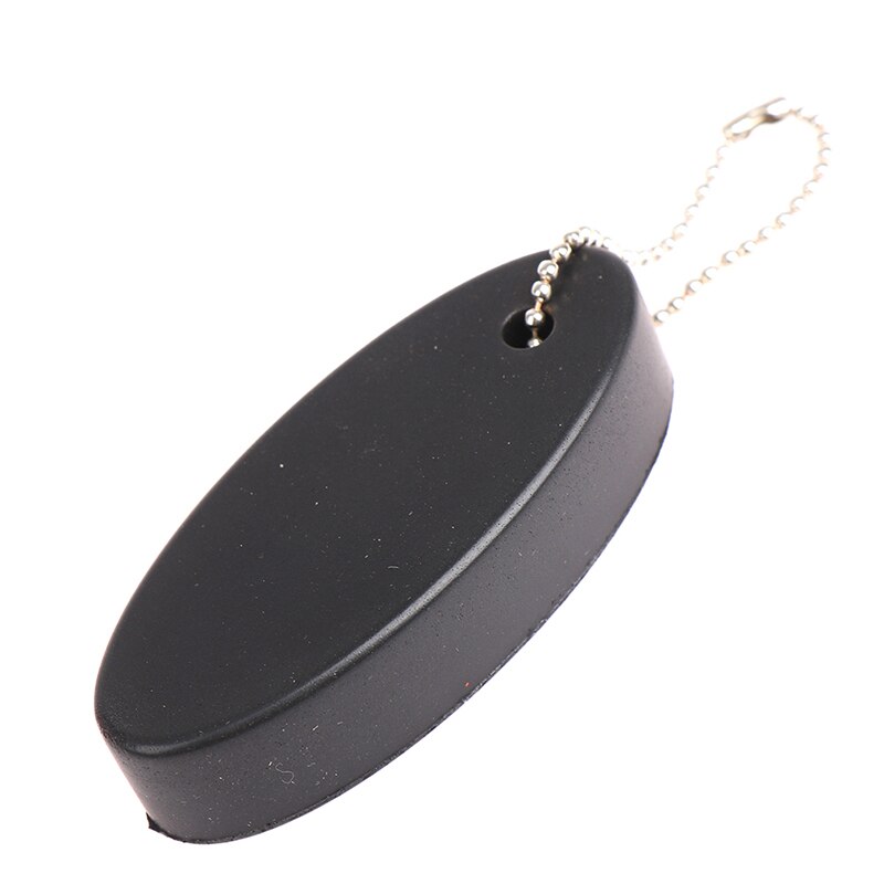 Pływak breloczek rura Platforma brelok pływający klucz łańcucha robić wędkowania żeglarstwo surfing pływanie sportowy wodne: czarny