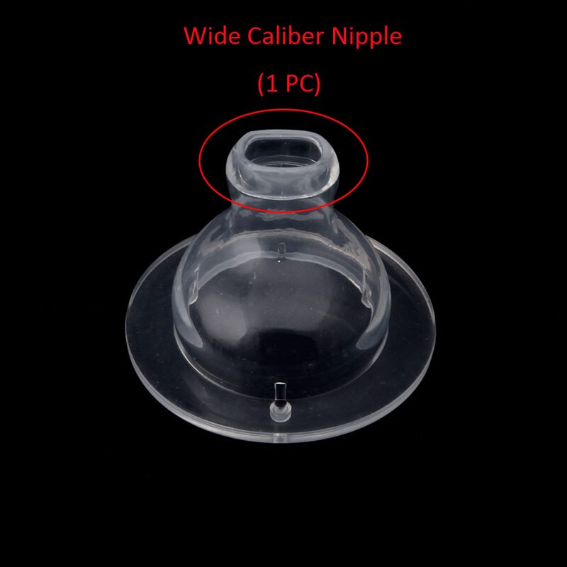 1pc silikone andenæssut bred kaliber brystvorte sikkerheds babyfodringsværktøj