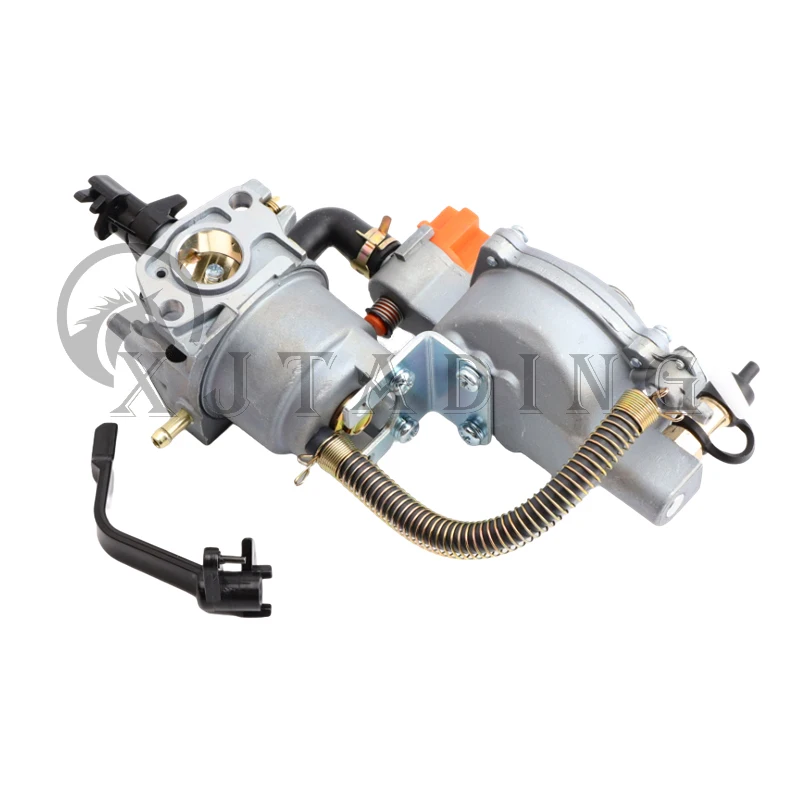 Generator dobbelt brændstof karburator lpg ng konverteringssæt til 2.8kw gx200 170f manuel choking spole til  gx160 2kw 168f generatorer del