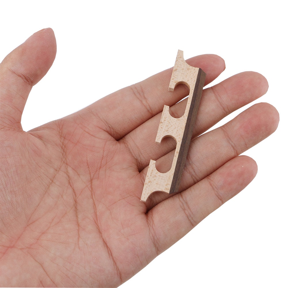 Homeland ebony and Maple Banjo Bridge for 5-string Banjo Bridge String Parts Replacement