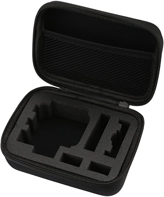 Draagbare Opslag Kleine Eva Action Camera Case Voor Gopro Hero 9 8 5 Zwart Xiaomi Yi 4K Sjcam Sj4000 eken H9r Box Gaan Pro Accessoire: zwarte kleur