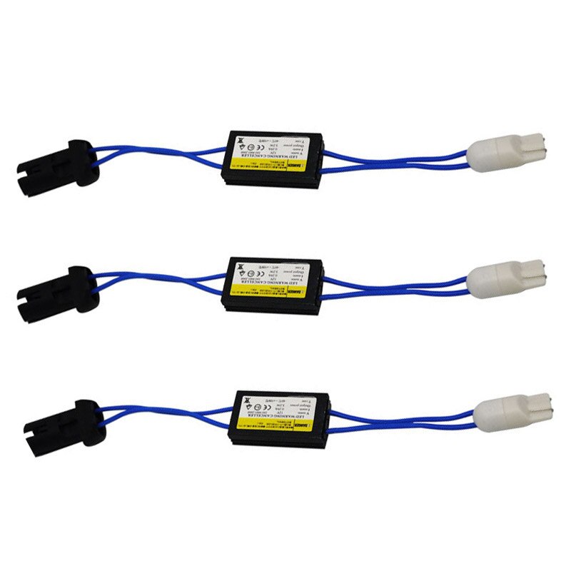 2pc Warning Canceller Resistor T10 Eliminate Error Code Reader Diagnostic Car LED Decoding Line Group Display Width Lamp Decoder