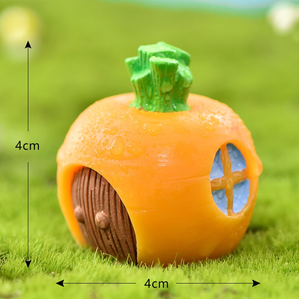 Mignon Animal dessin animé lapin carotte résine jardinage plante accessoires Micro paysage ornements jardin décoration: house