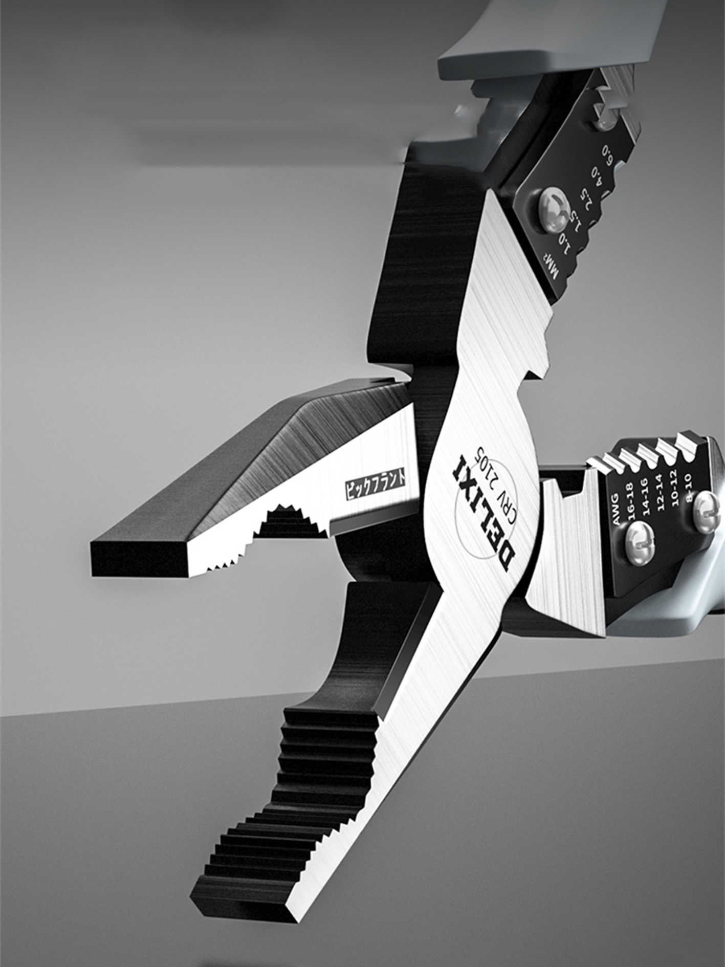 Alicates diagonales universales multifuncionales, alicates de punta de aguja, herramientas manuales, herramientas de Hardware, cortadores de alambre universales para electricista