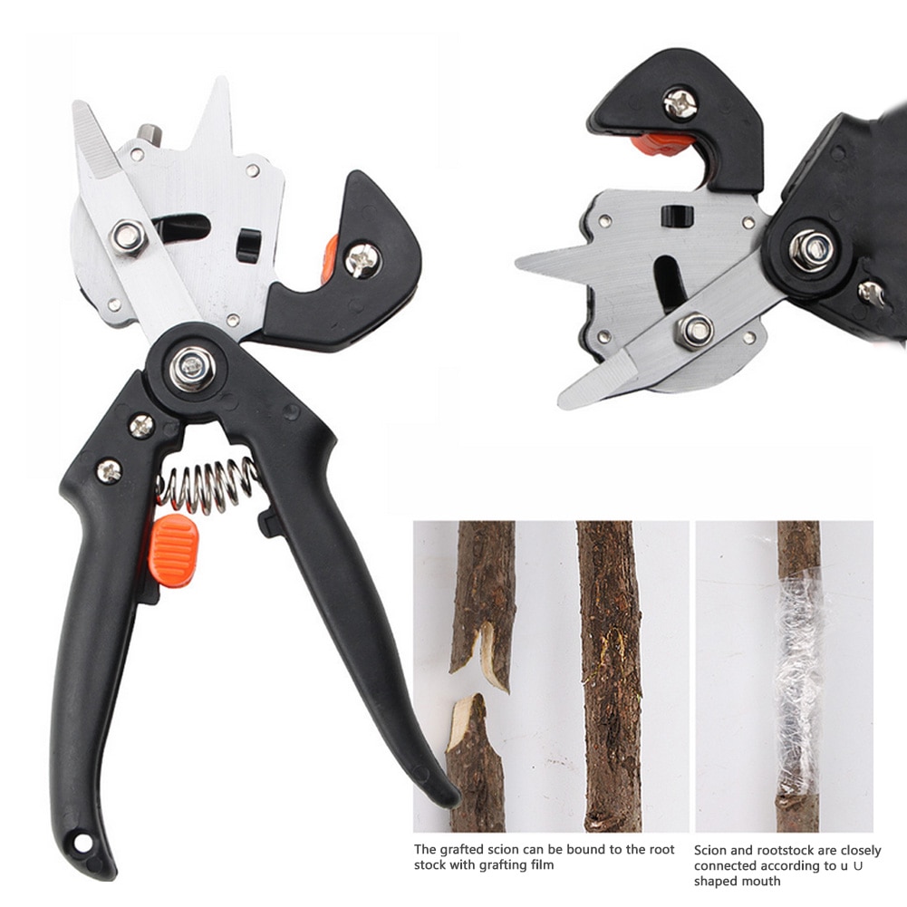 Garden Grafting Tool Pruner plant Cut Nursery Garden Grafting Branch Cutter Scissor Secateur Pruning Plant Scissor Cutting Tool