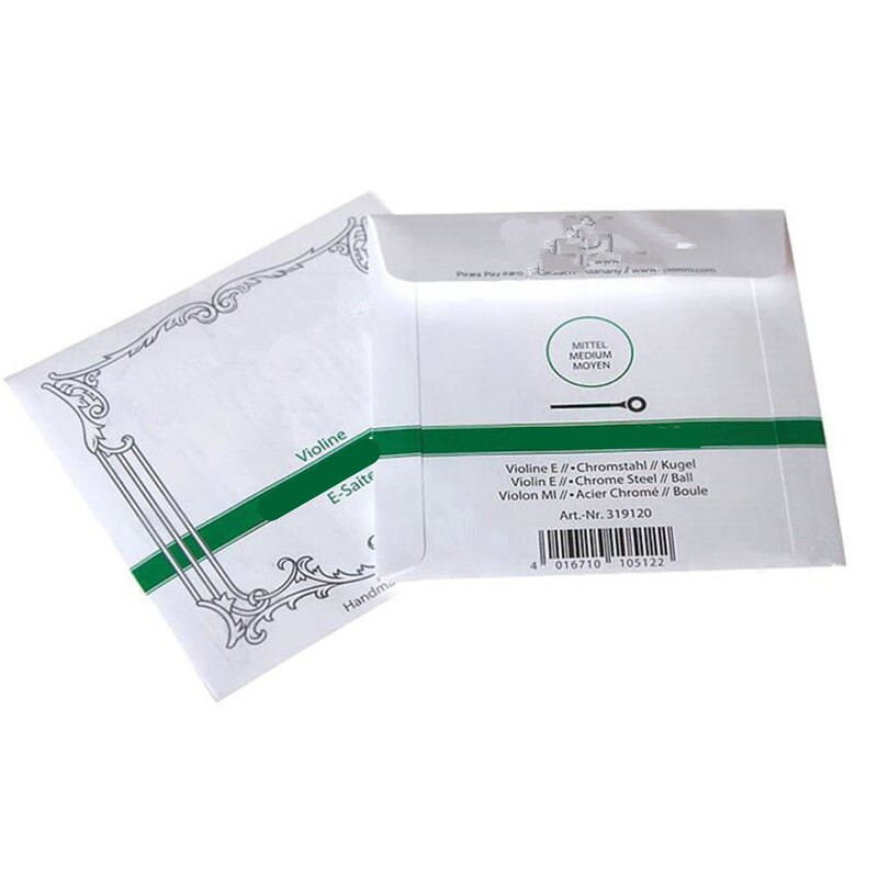 Full Set r 4/4 Violin Strings Set Steel Core Medium Gauge with Black-Ball End Violino made in Germany: P strings