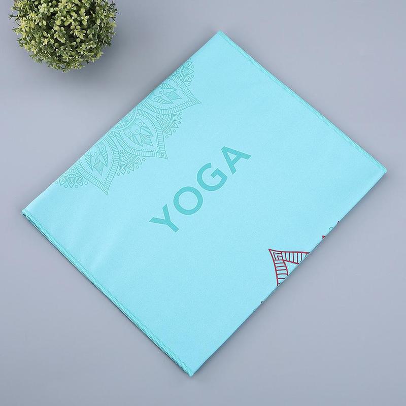 30*100cm yoga træningshåndklæde hurtigtørrende yogastudiohåndklæde yogahåndklæder dækker rejsesport skridsikker hurtigtørrende fitness  e1 i 3
