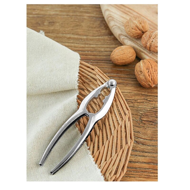 Walnut Clips Pine Nut Nutcracker Home Nutcracker Nut Cracker Walnut Plier Nut Opener Sturdy Shell Remover Zinc Alloy