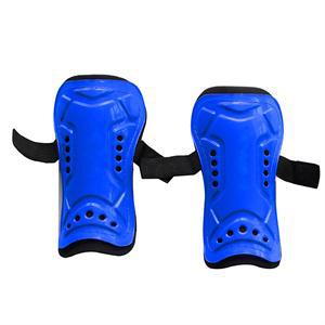 1 Pair Protector Outdoor Sports Cycling Leg Safety Competition Soccer Shin Guard Pads Football Shinguard Legs: Blue