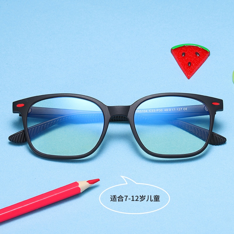 TR90 Anti blue light blocking radiation glasses for children kids boy girl computer gaming glasses bluelight eyeglasses frame
